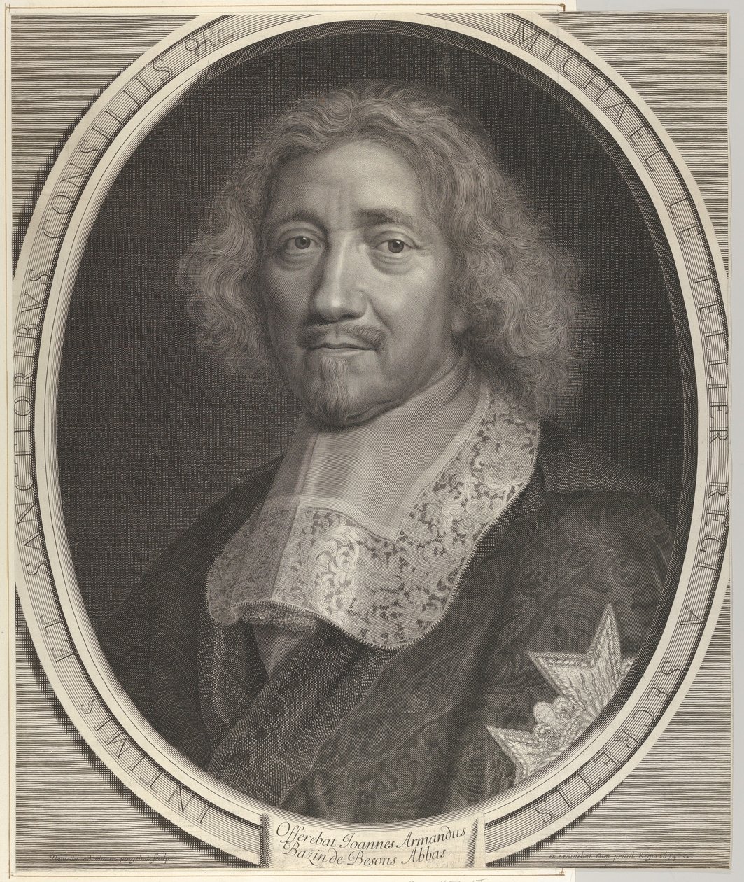 Kansleri Michel IV Le Tellier tekijältä Robert Nanteuil