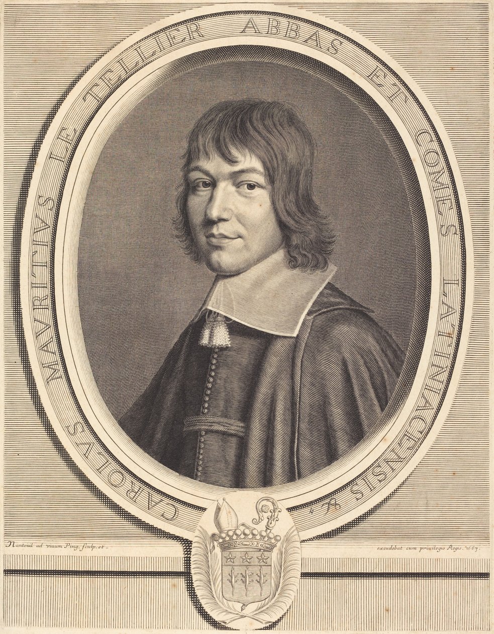 Charles Maurice Le Tellier tekijältä Robert Nanteuil