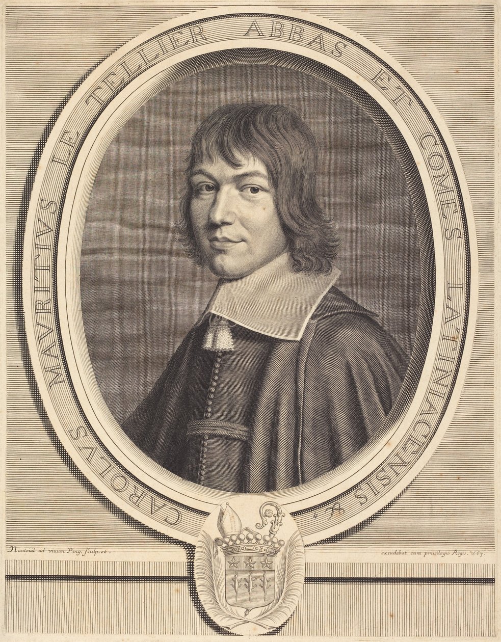 Charles-Maurice Le Tellier tekijältä Robert Nanteuil