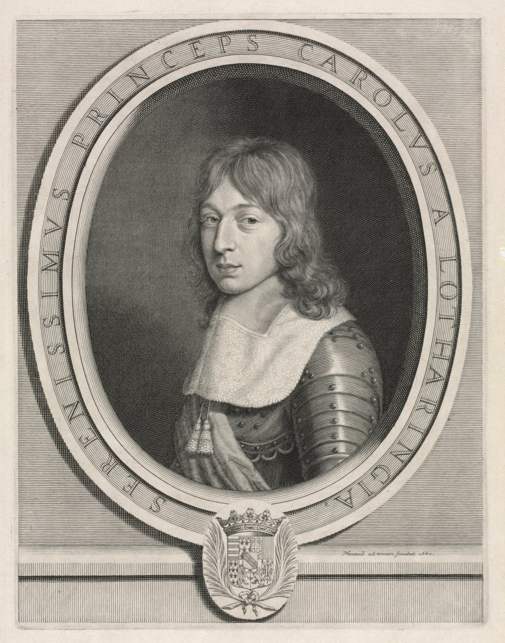 Kaarle V, Lorrainin herttua, 1660. tekijältä Robert Nanteuil