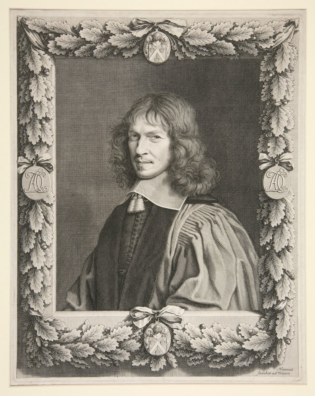 Denis Talon, presidentti? kranaatinheitin Pariisin parlamentissa (1628-1698) tekijältä Robert Nanteuil