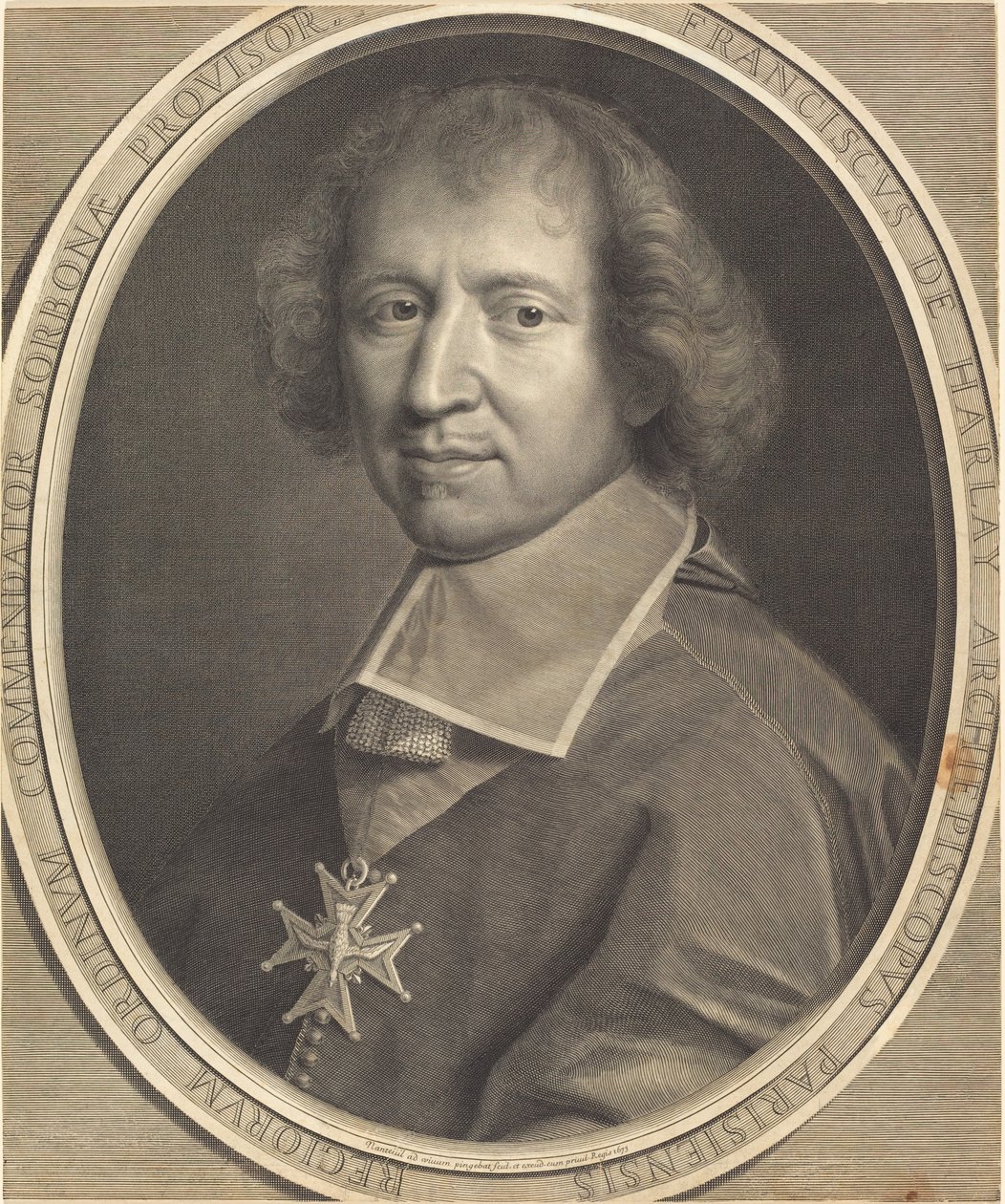 François de Harlay tekijältä Robert Nanteuil