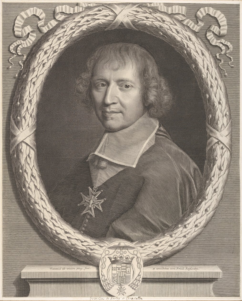 François de Harlay de Champvallon tekijältä Robert Nanteuil