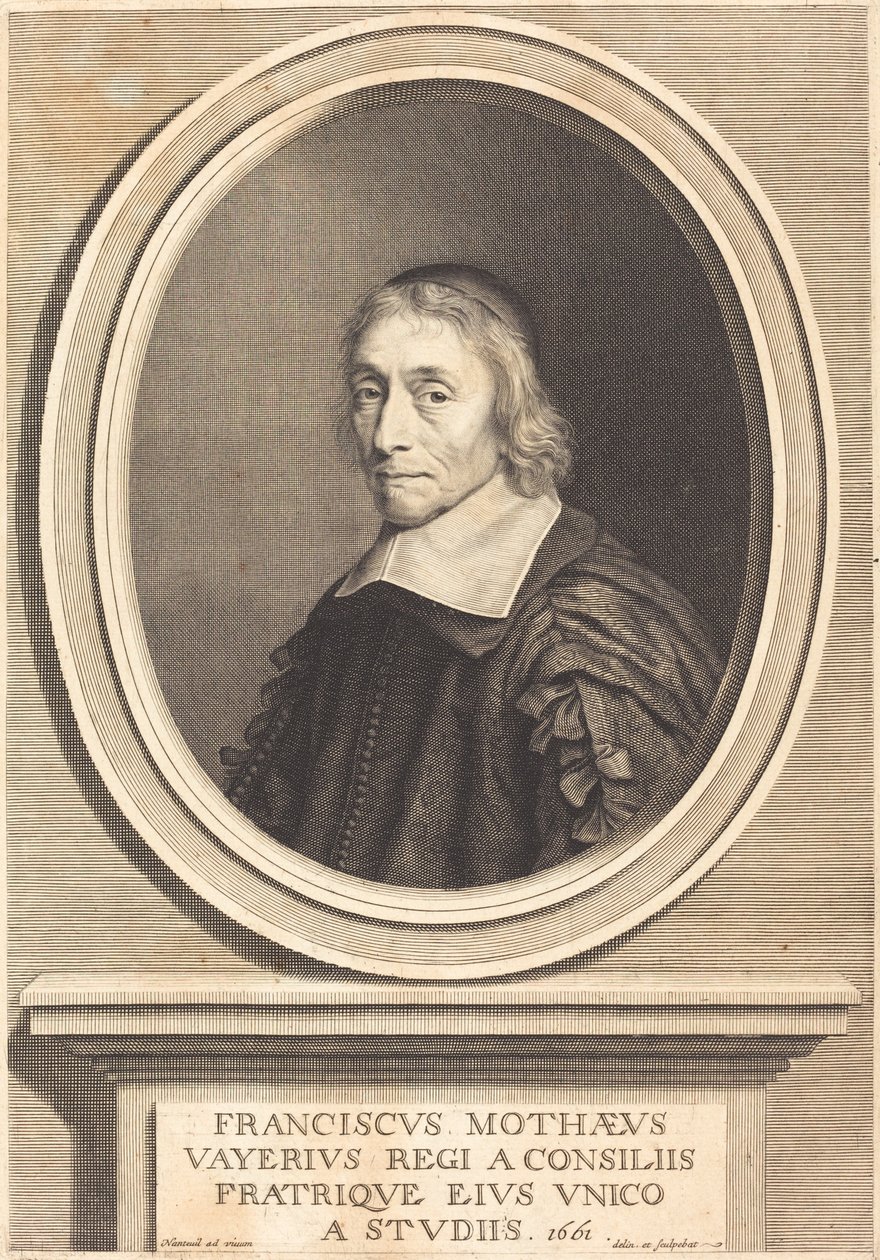 Francois de la Mothe Le Vayer tekijältä Robert Nanteuil