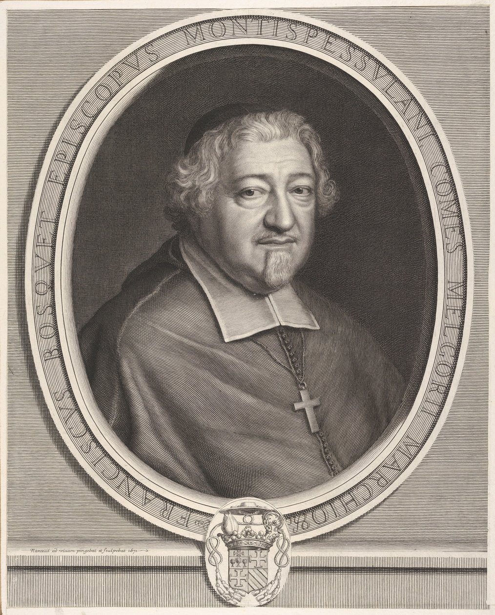 Francois Bosquet, 1671. tekijältä Robert Nanteuil