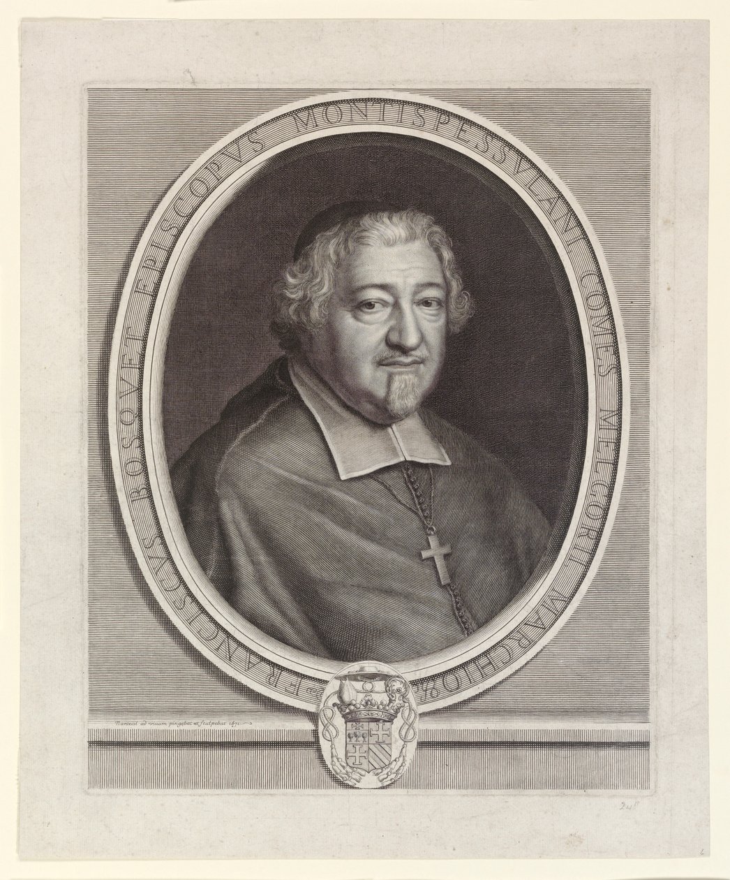 François Bosquet, Montpellierin piispa (Montpellierin piispa) tekijältä Robert Nanteuil