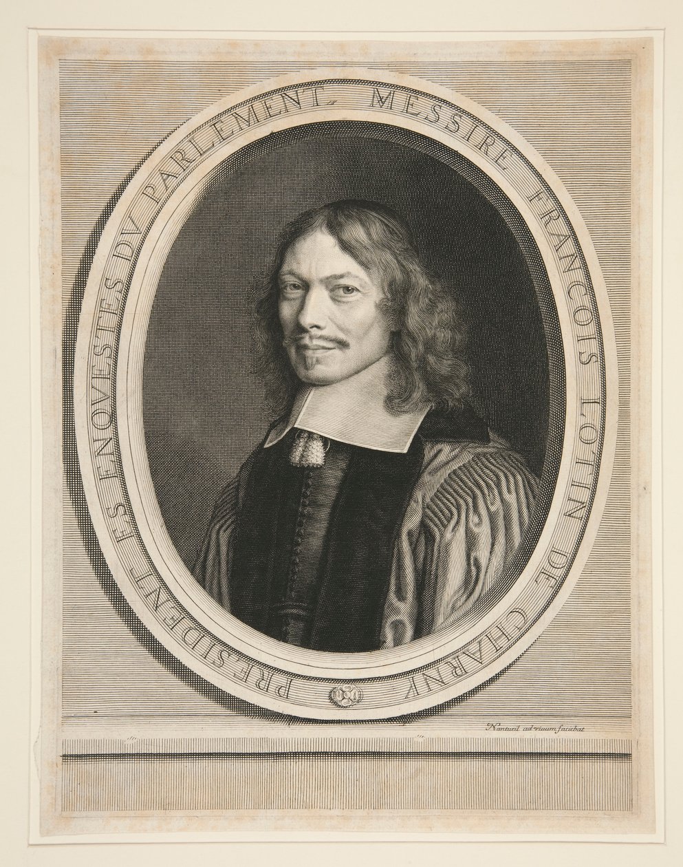 François Lotin de Charny (Pariisin parlamentin puhemies) tekijältä Robert Nanteuil