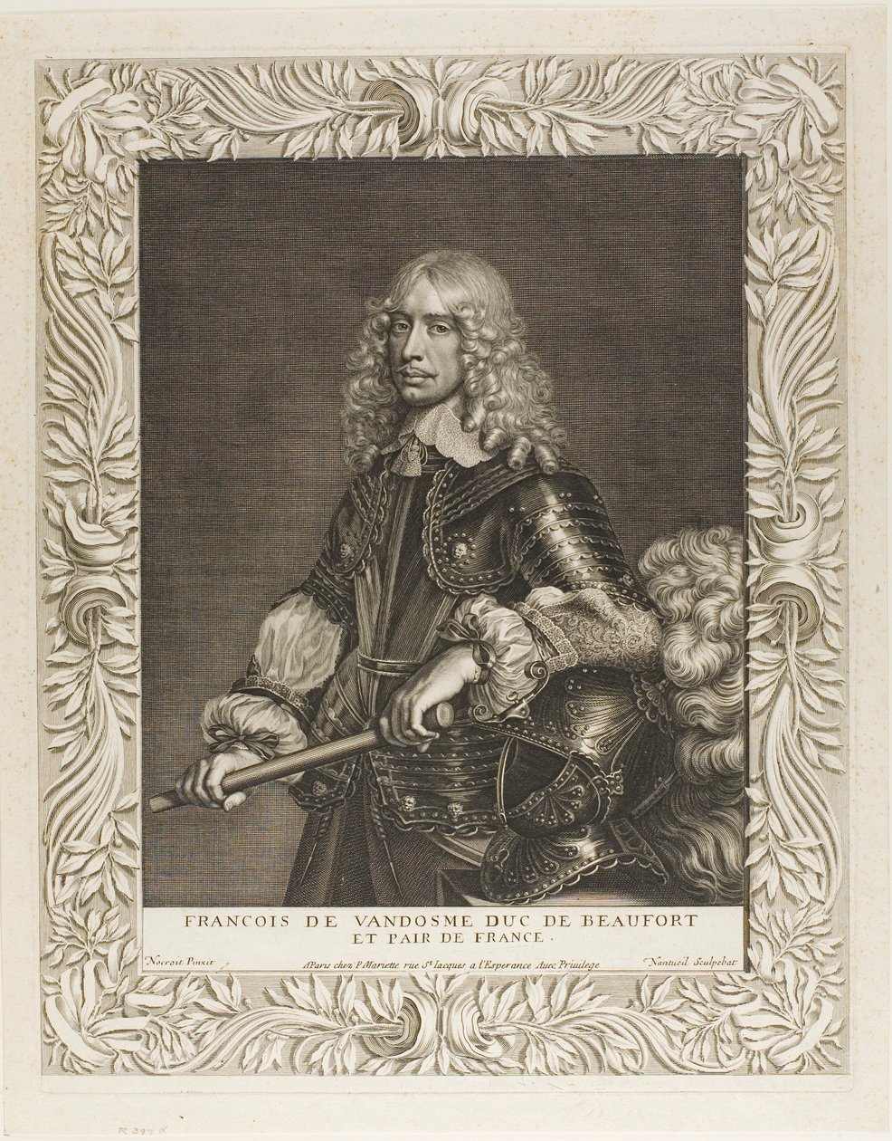 François de Vendôme, Beaufortin herttua tekijältä Robert Nanteuil