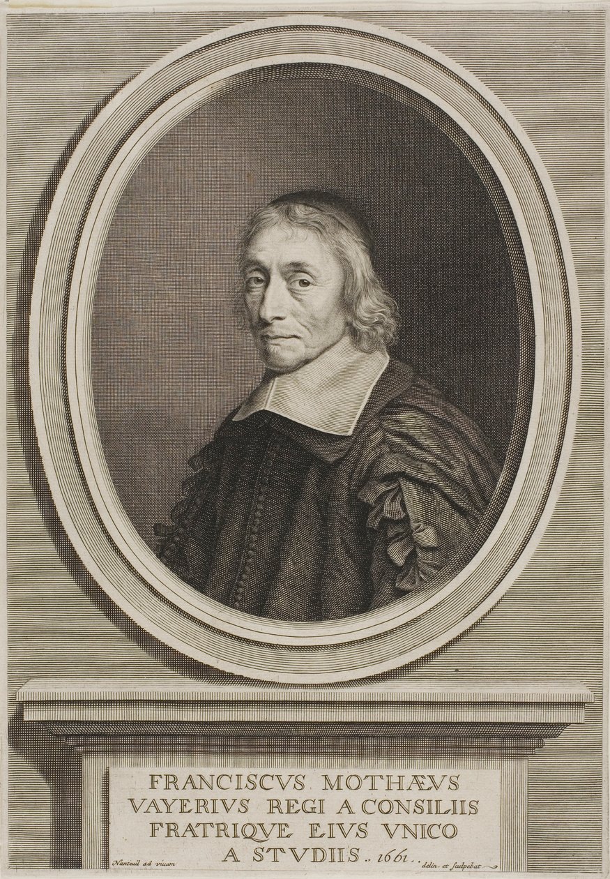 François de la Mothe le Vayer tekijältä Robert Nanteuil