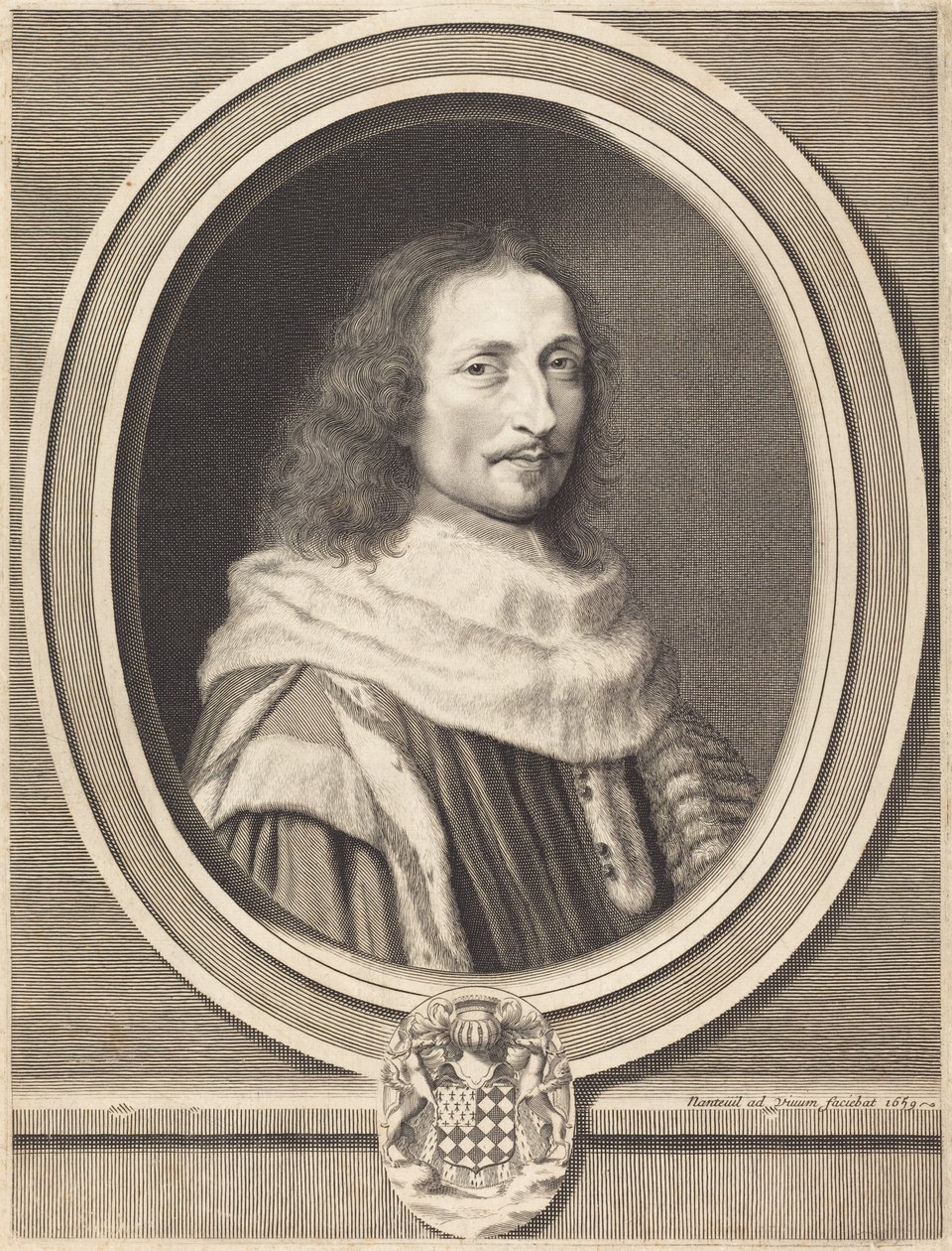 Guillaume de Lamoignon tekijältä Robert Nanteuil