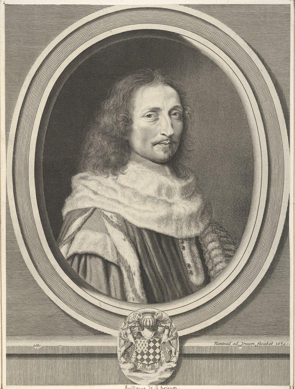 Guillaume de Lamoignon, 1659. tekijältä Robert Nanteuil