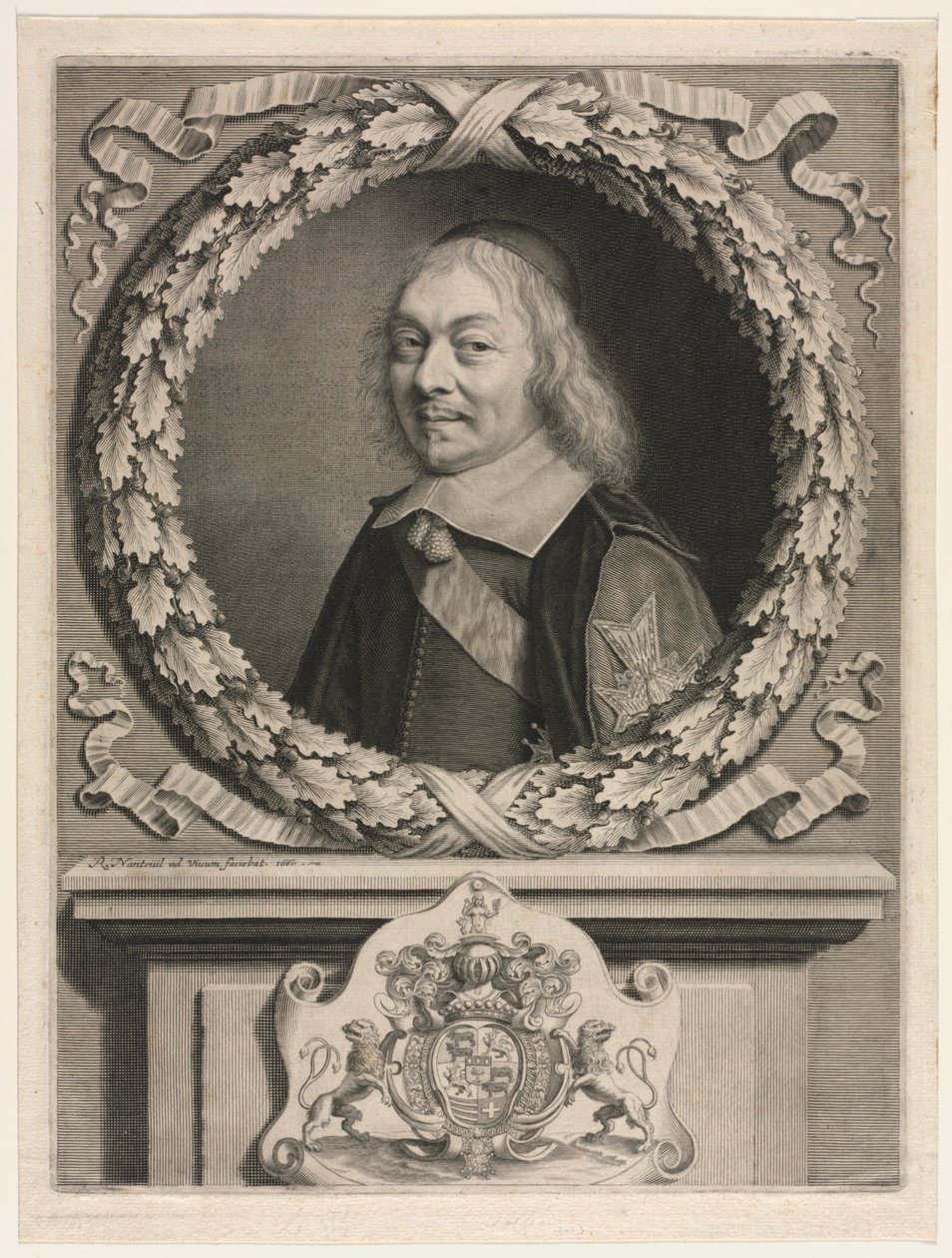 Henri-Auguste de Loménie Comte de Brienne tekijältä Robert Nanteuil