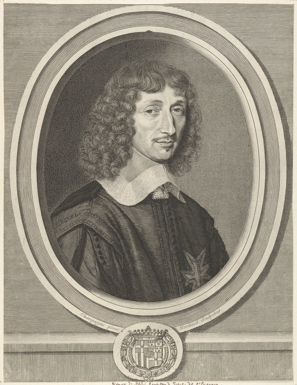 Henri de Guénégaud, n. 1654. tekijältä Robert Nanteuil