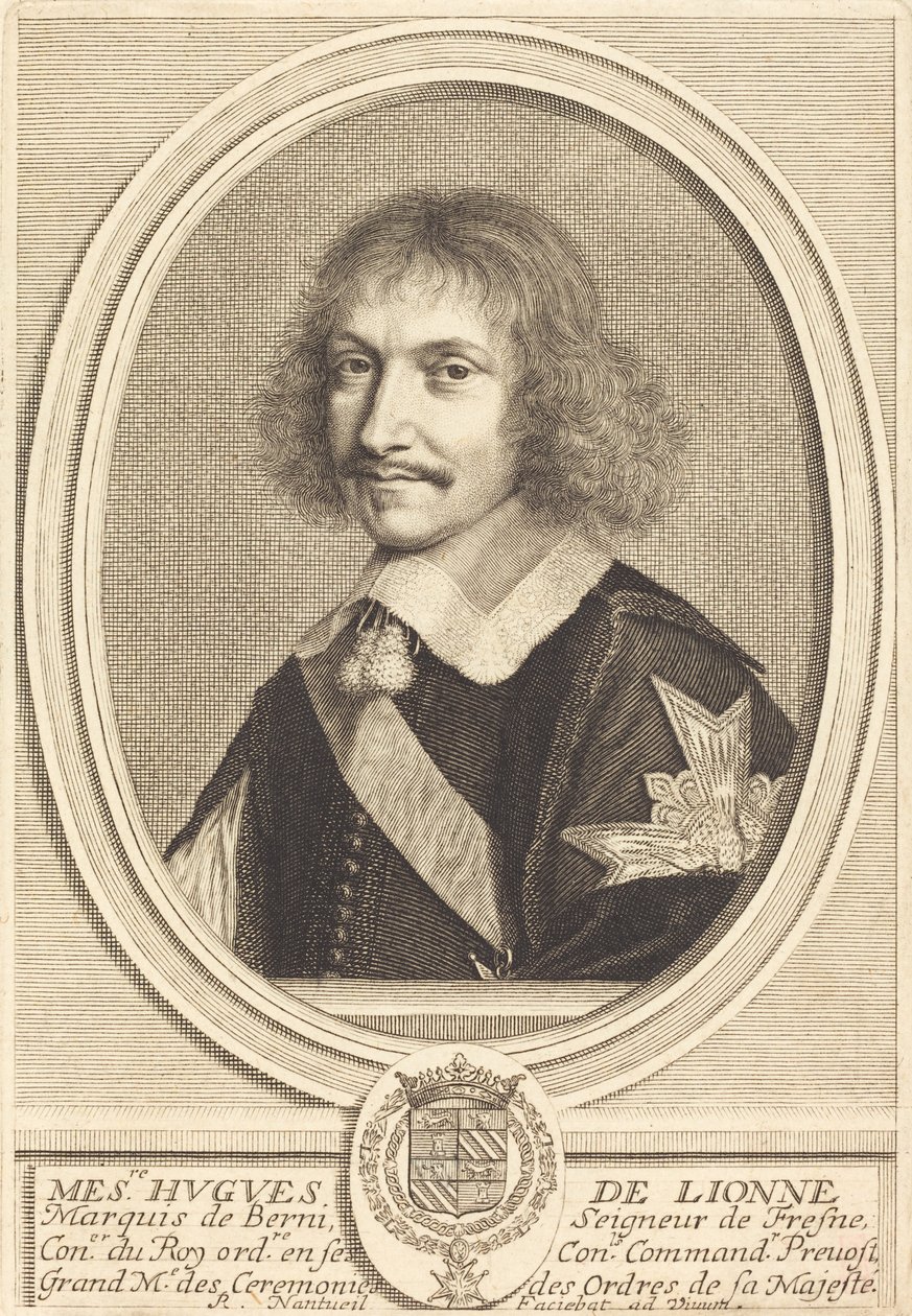 Hugues de Lionne tekijältä Robert Nanteuil