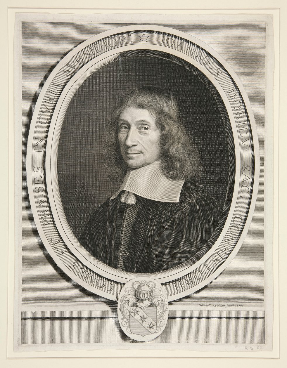 Jean Dorieu, AIDS-tuomioistuimen presidentti (1596-1679) tekijältä Robert Nanteuil