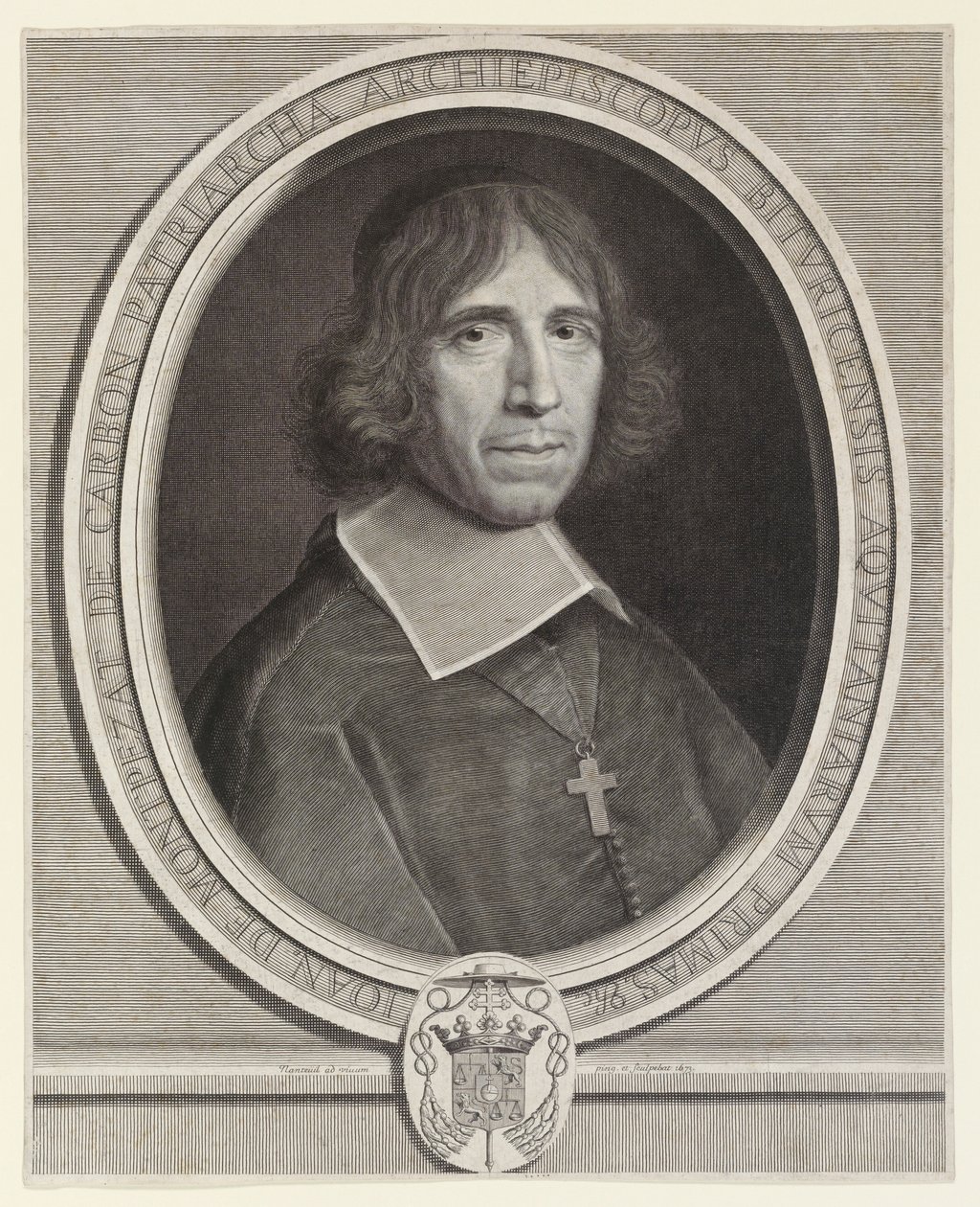 Jean de Montpezat de Carbon, Bourgesin, sitten Sensin arkkipiispa (Bourgesin, sitten Sensin arkkipiispa) tekijältä Robert Nanteuil