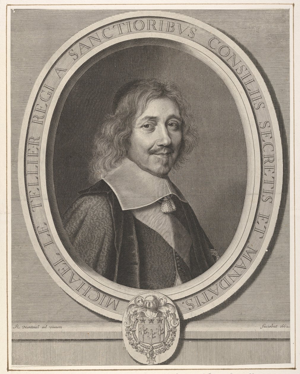 Kansleri Michel IV Le Tellier, 1662. tekijältä Robert Nanteuil