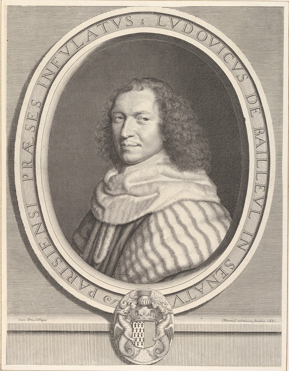 Louis-Dominique de Bailleul, 1660. tekijältä Robert Nanteuil