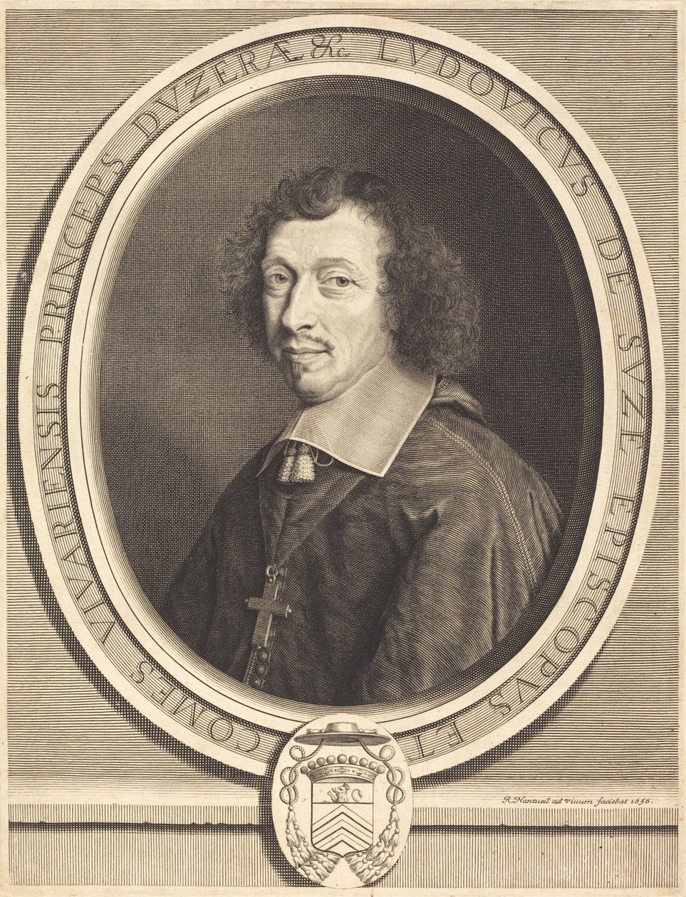 Louis-Francois de La Baume de Suze tekijältä Robert Nanteuil