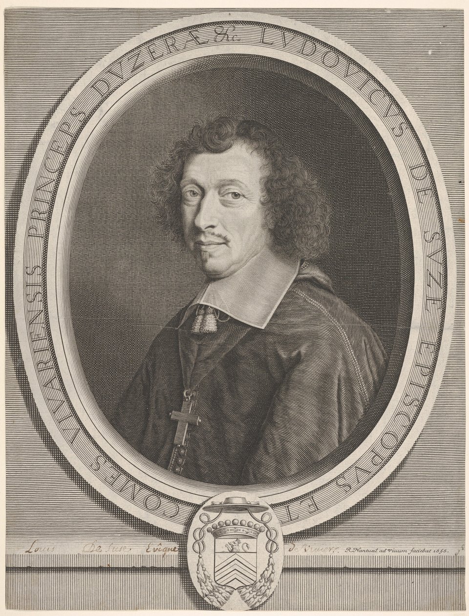Louis-François de La Baume de Suze tekijältä Robert Nanteuil