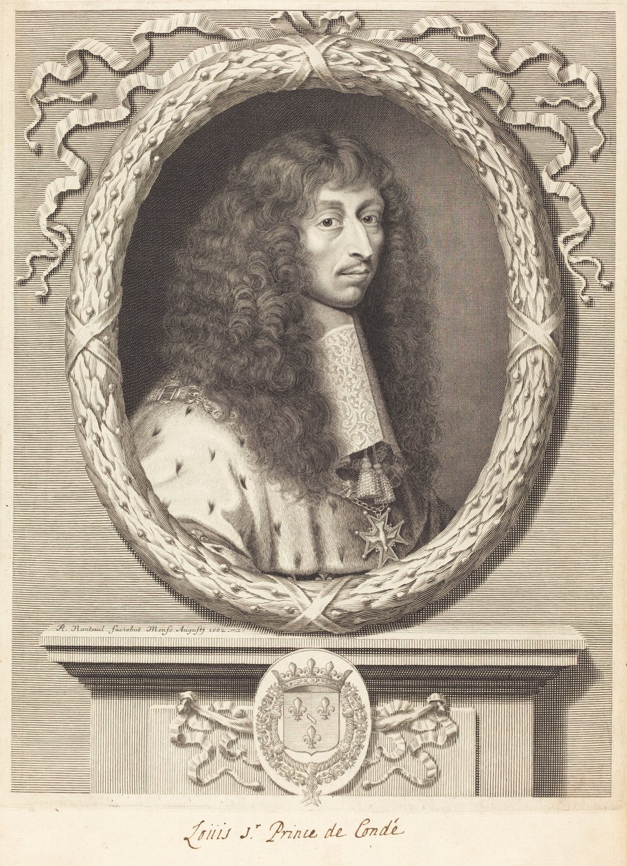 Louis II, Condén ruhtinas tekijältä Robert Nanteuil