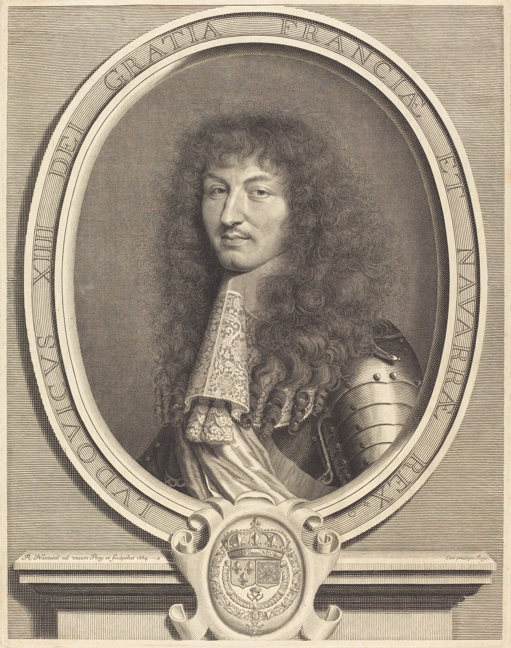 Ludvig XIV tekijältä Robert Nanteuil