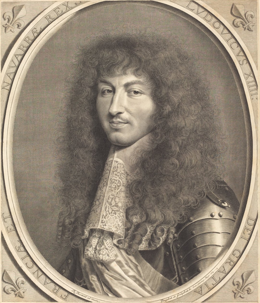 Ludvig XIV tekijältä Robert Nanteuil