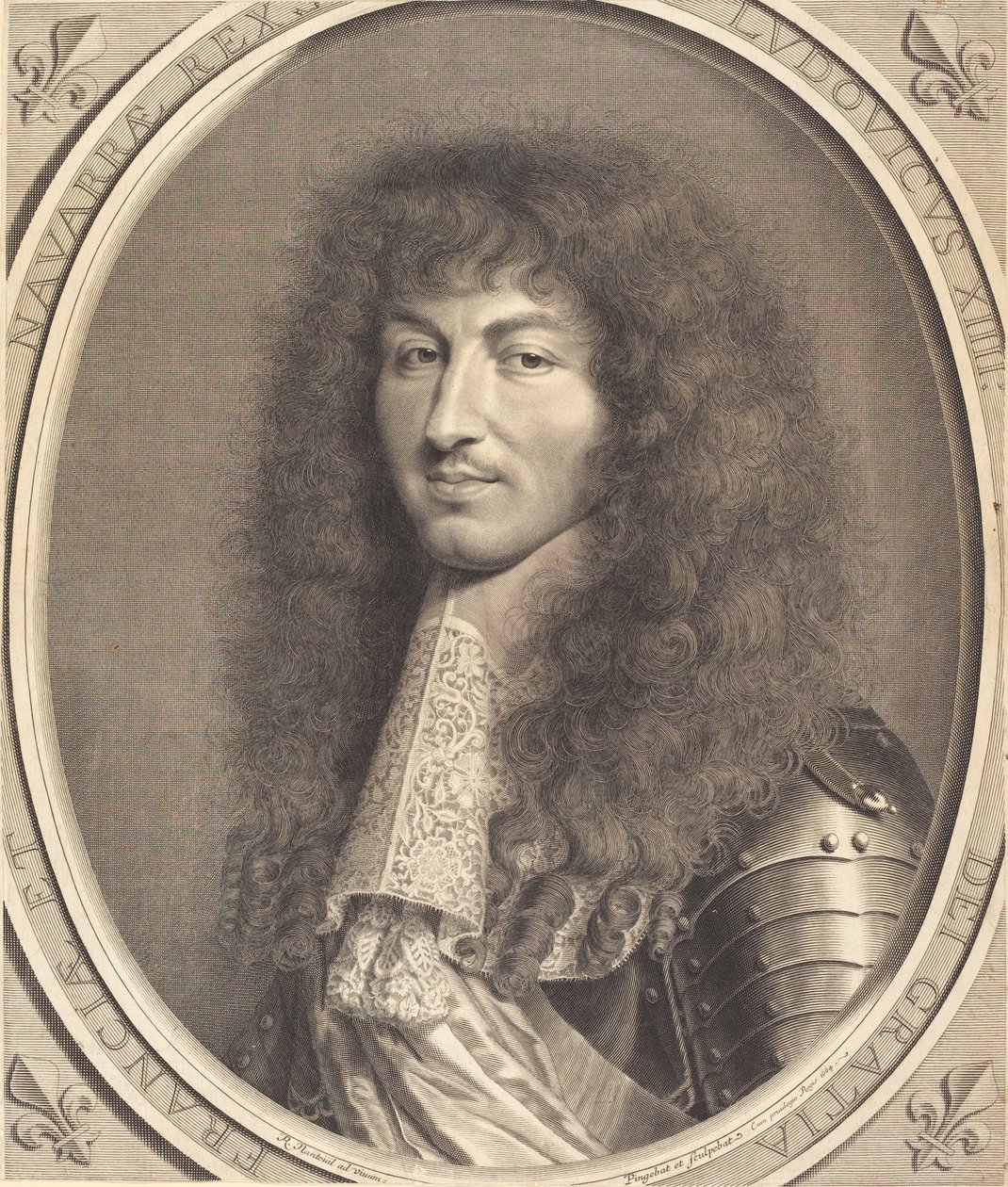 Ludvig XIV tekijältä Robert Nanteuil