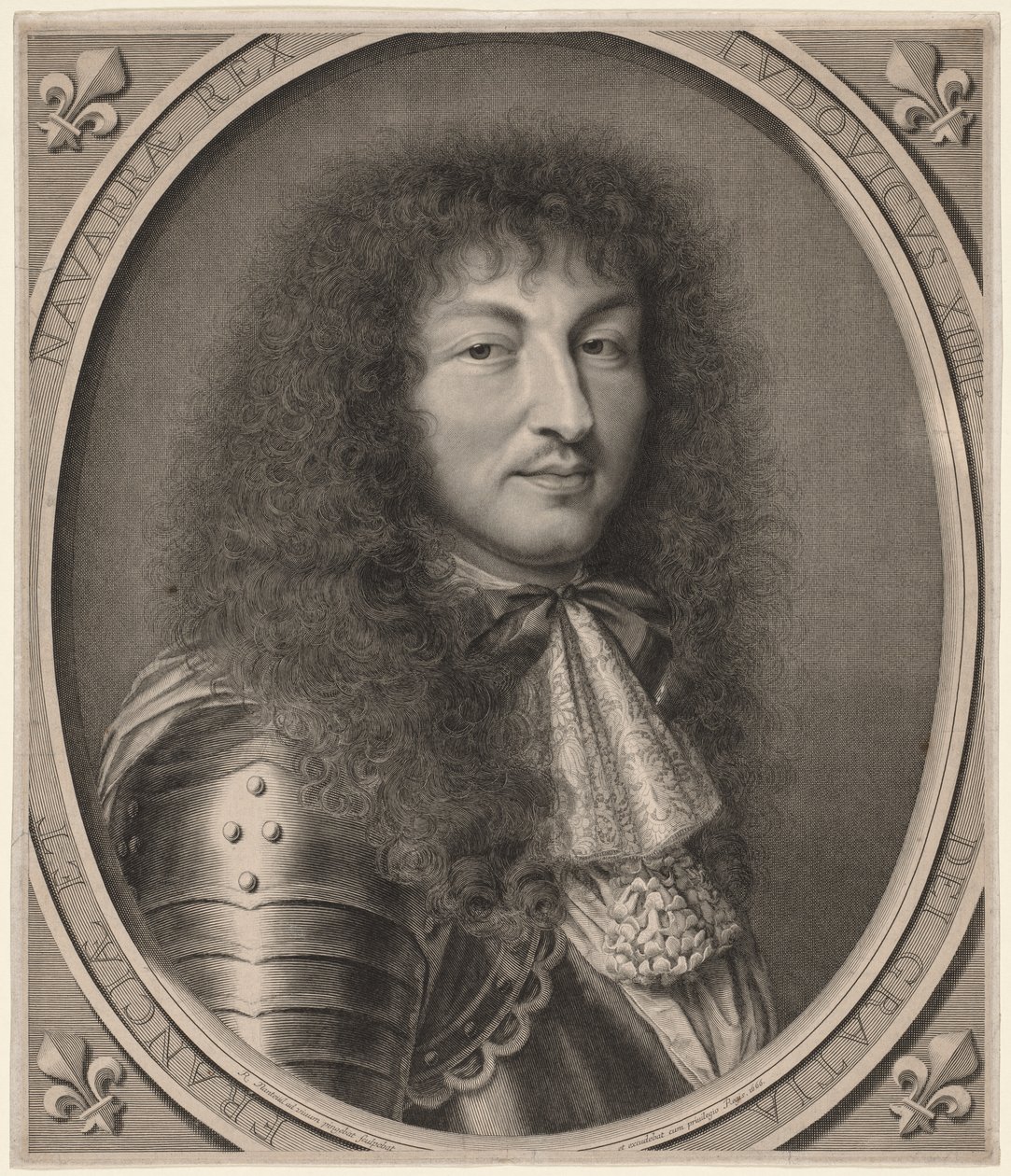 Ludvig XIV tekijältä Robert Nanteuil