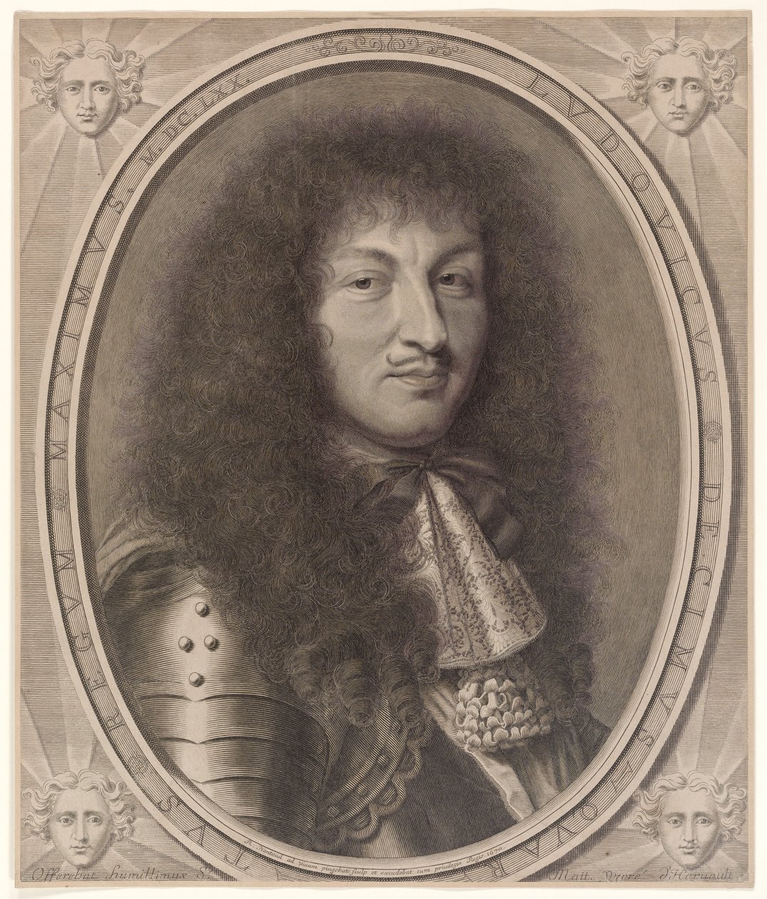 Ludvig XIV tekijältä Robert Nanteuil