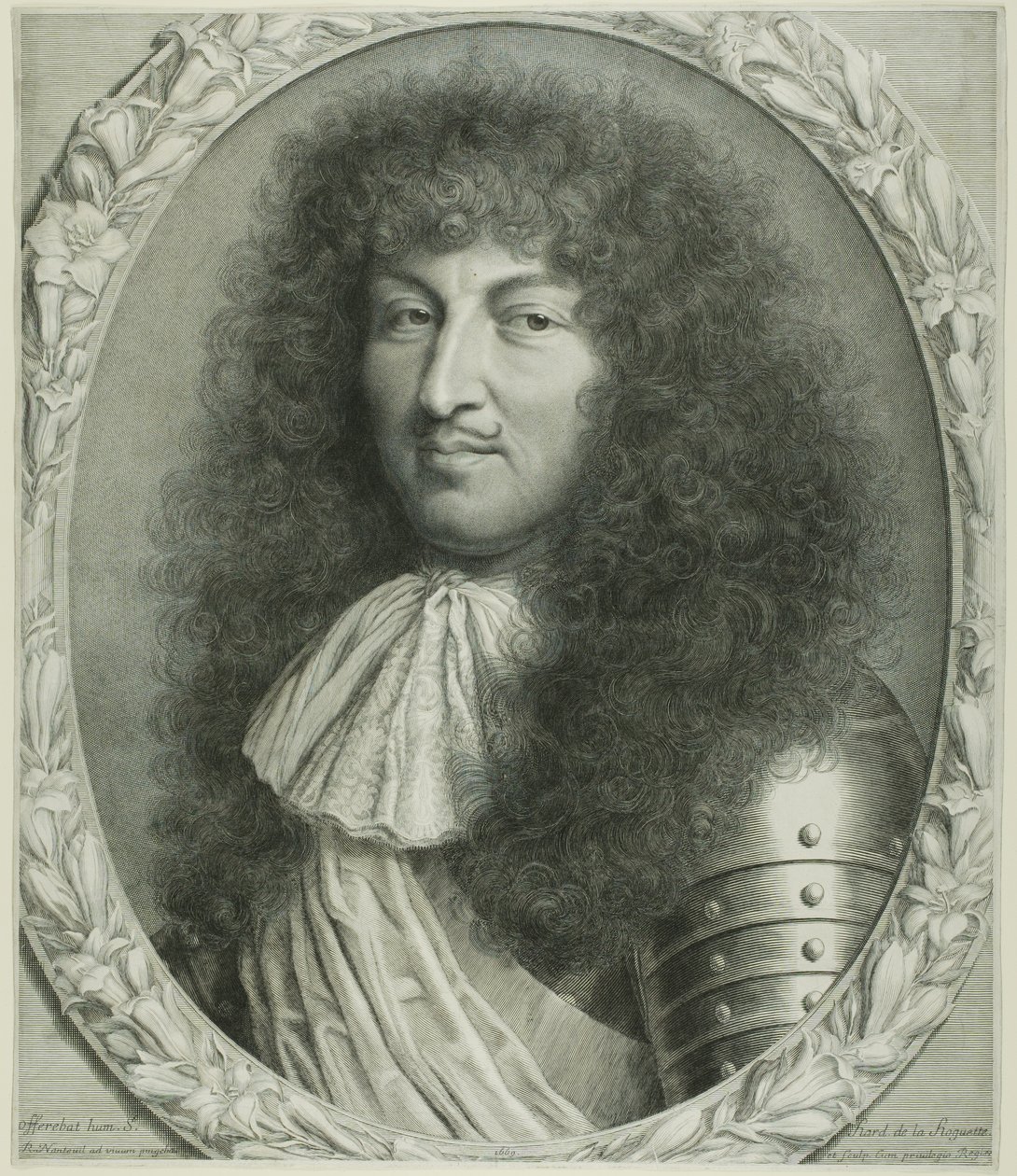 Ludvig XIV tekijältä Robert Nanteuil