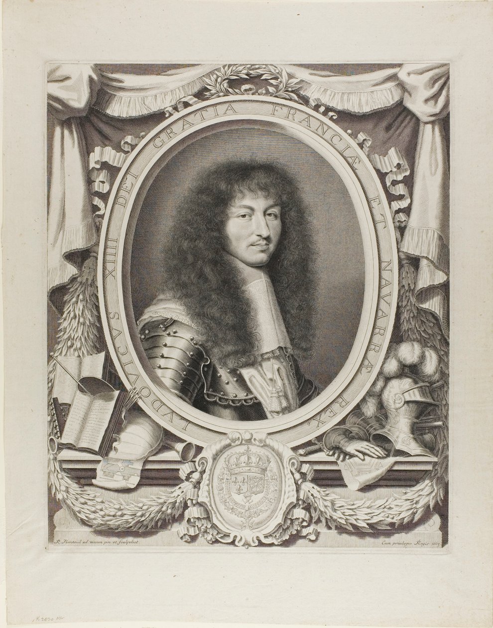 Ludvig XIV tekijältä Robert Nanteuil
