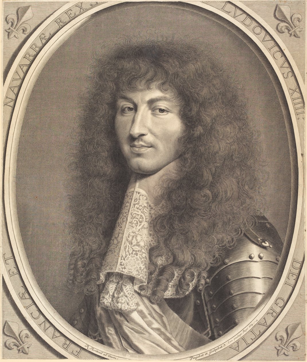 Ludvig XIV tekijältä Robert Nanteuil