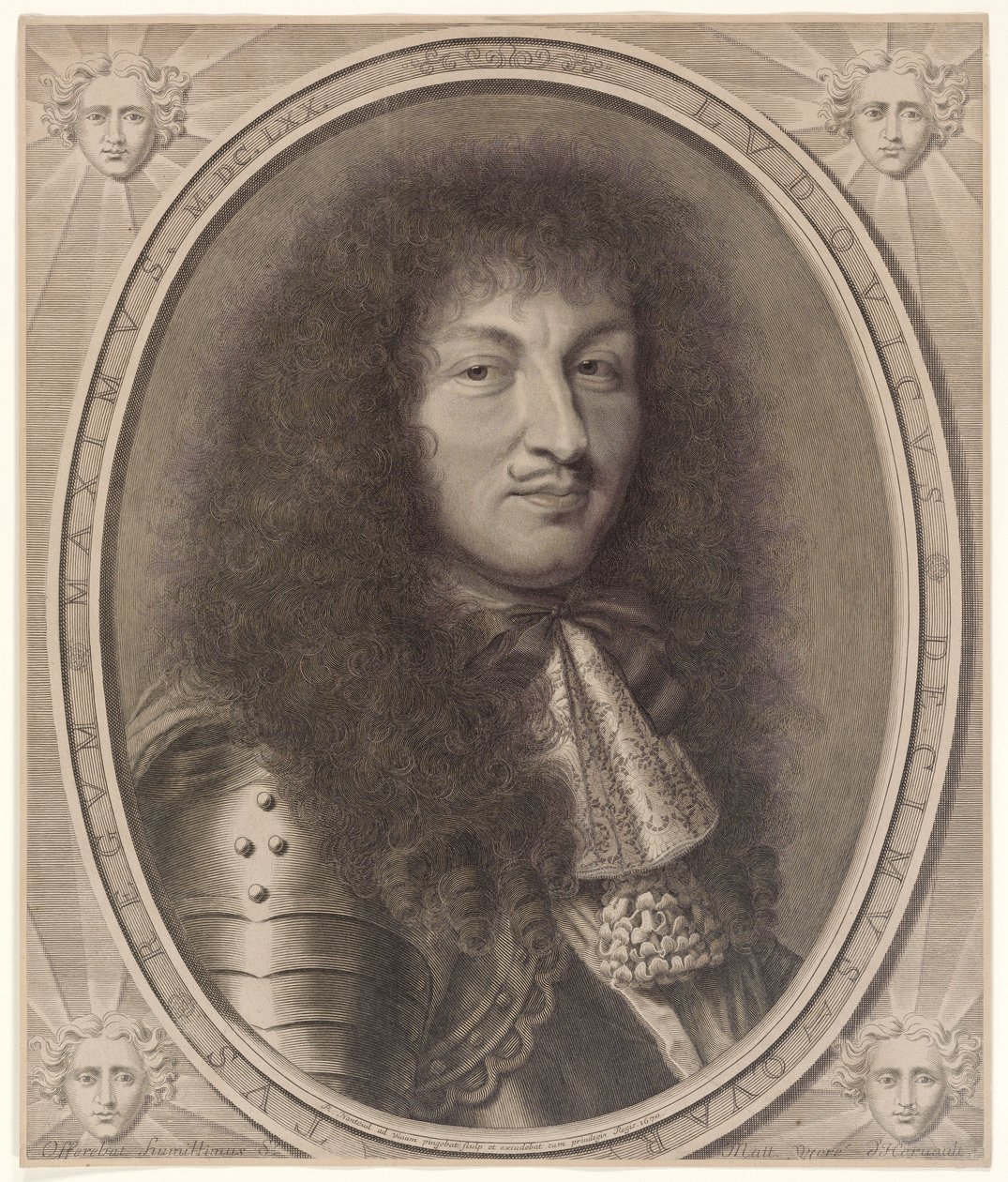 Ludvig XIV tekijältä Robert Nanteuil