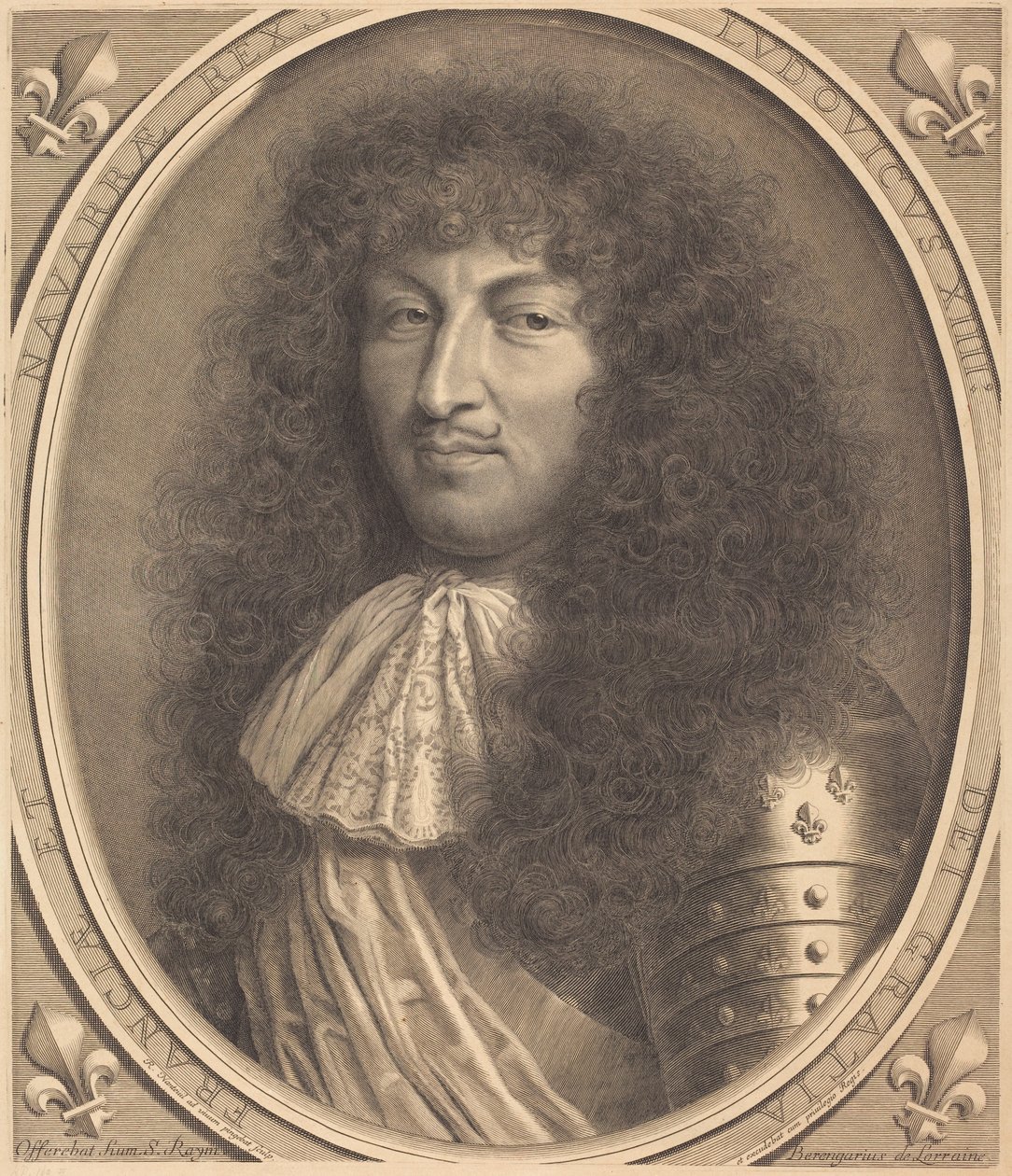 Ludvig XIV tekijältä Robert Nanteuil