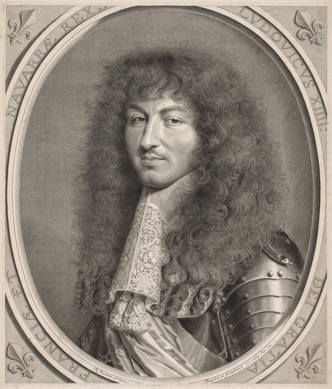 Ludvig XIV tekijältä Robert Nanteuil