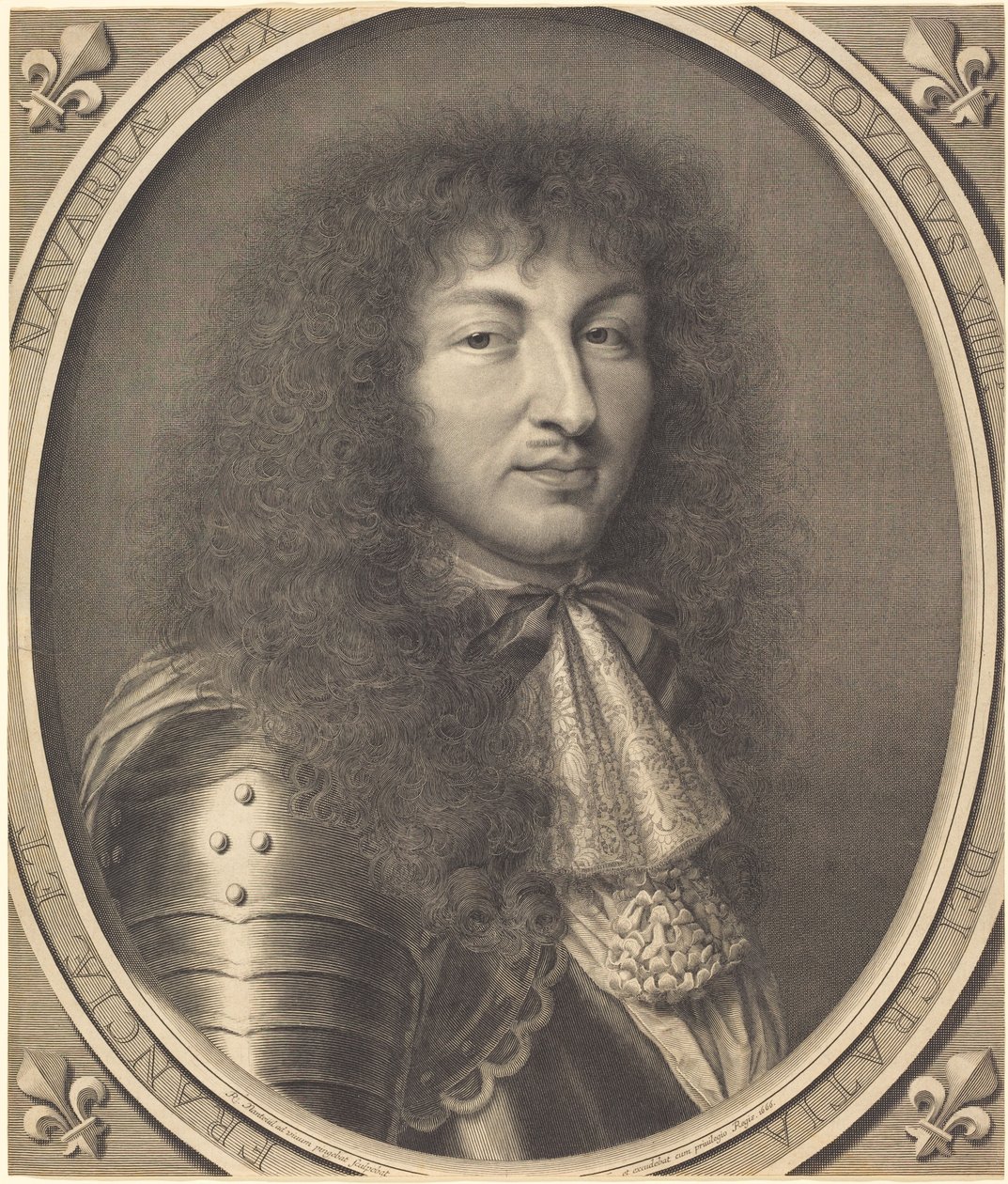 Ludvig XIV tekijältä Robert Nanteuil