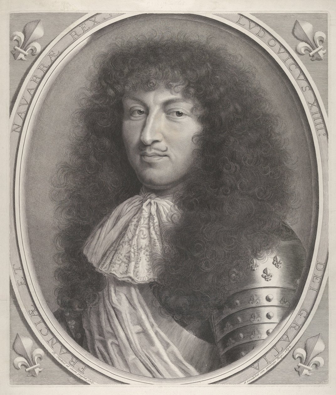 Ludvig XIV tekijältä Robert Nanteuil