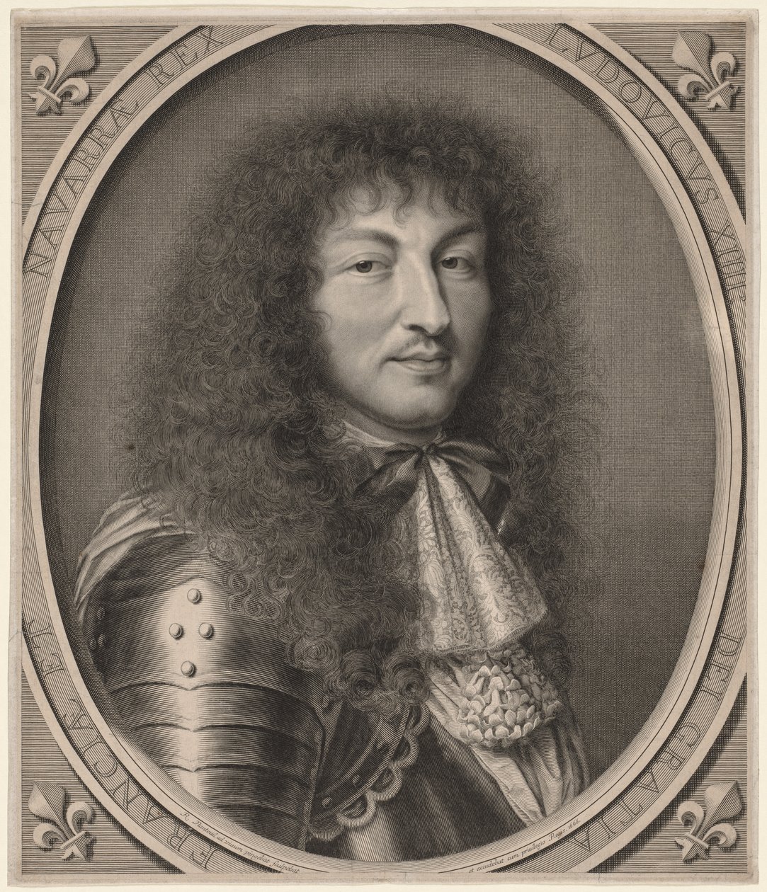 Louis XIV, 1666. tekijältä Robert Nanteuil