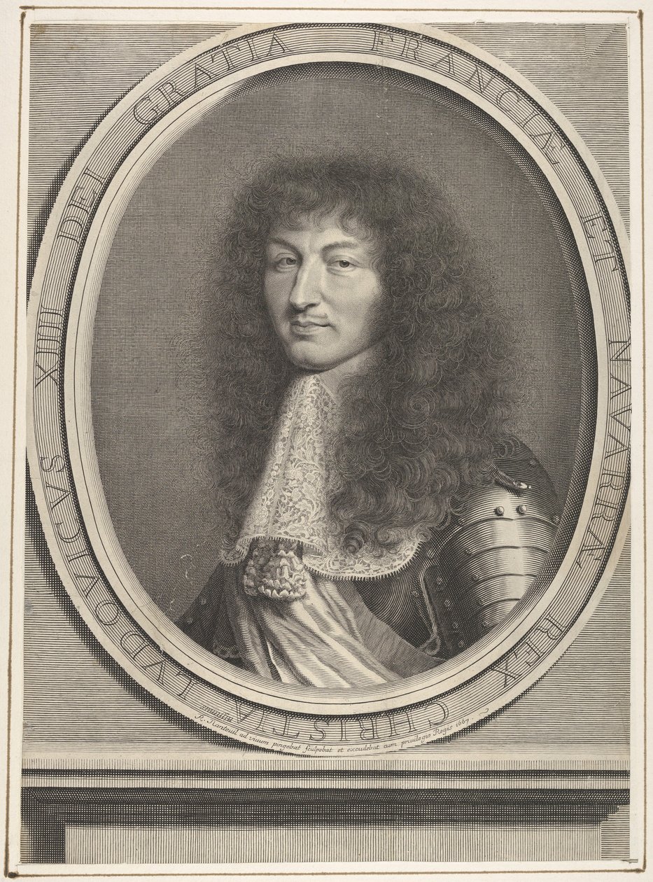 Louis XIV, 1667. tekijältä Robert Nanteuil