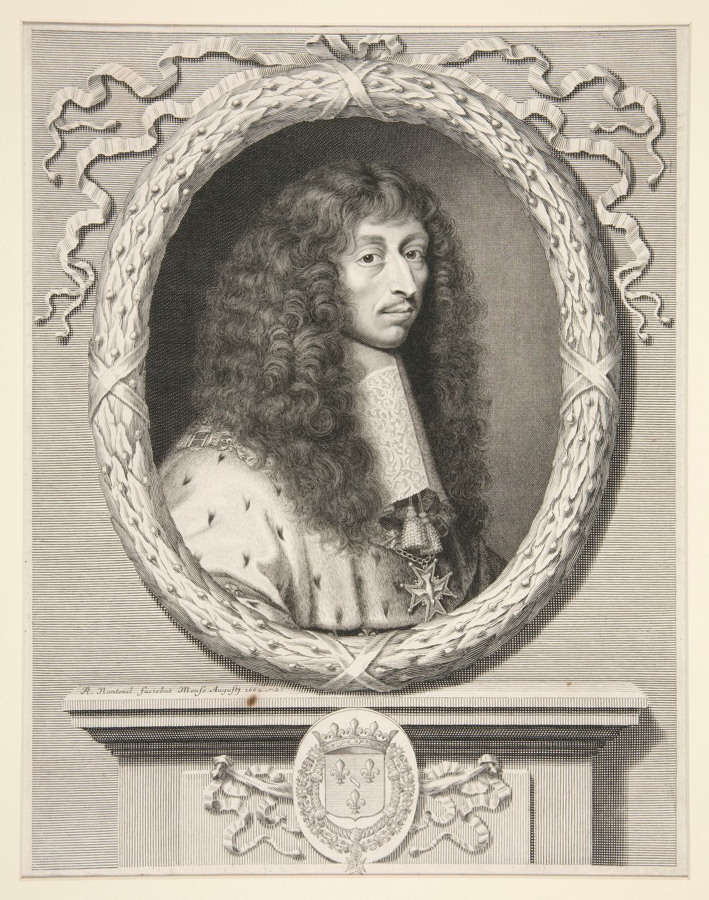 Louis de Bourbon, II nimi, Prince of Cond?, lempinimeltään? Monsieur le Prince (Louis II de Bourbon, Prince of Cond?, lempinimeltään Mister Prince) (1621-1686) tekijältä Robert Nanteuil