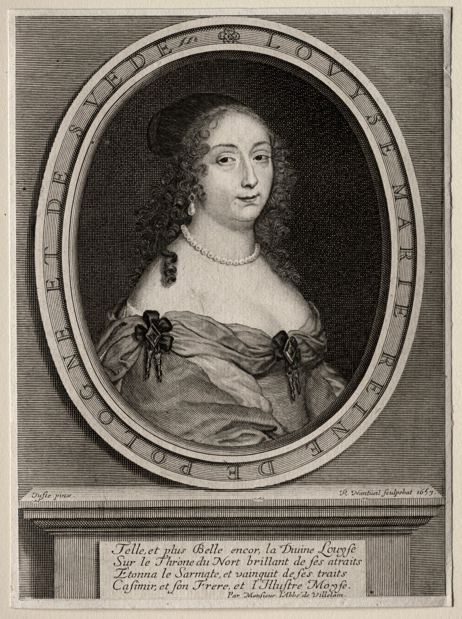 Marie Louise de Gonzague, Puolan kuningatar tekijältä Robert Nanteuil