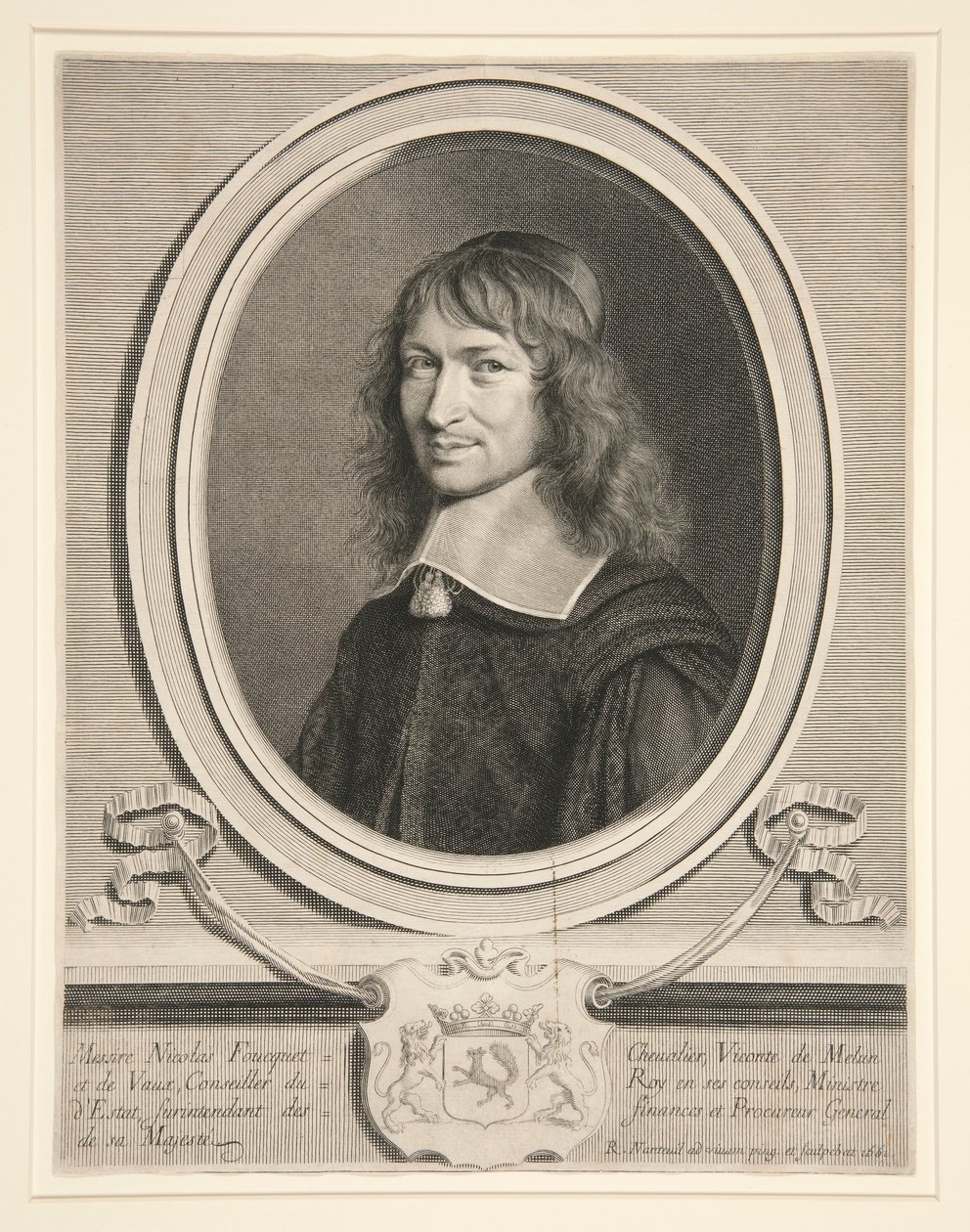 Nicolas Fouquet, talouspäällikkö (1615-1680) tekijältä Robert Nanteuil