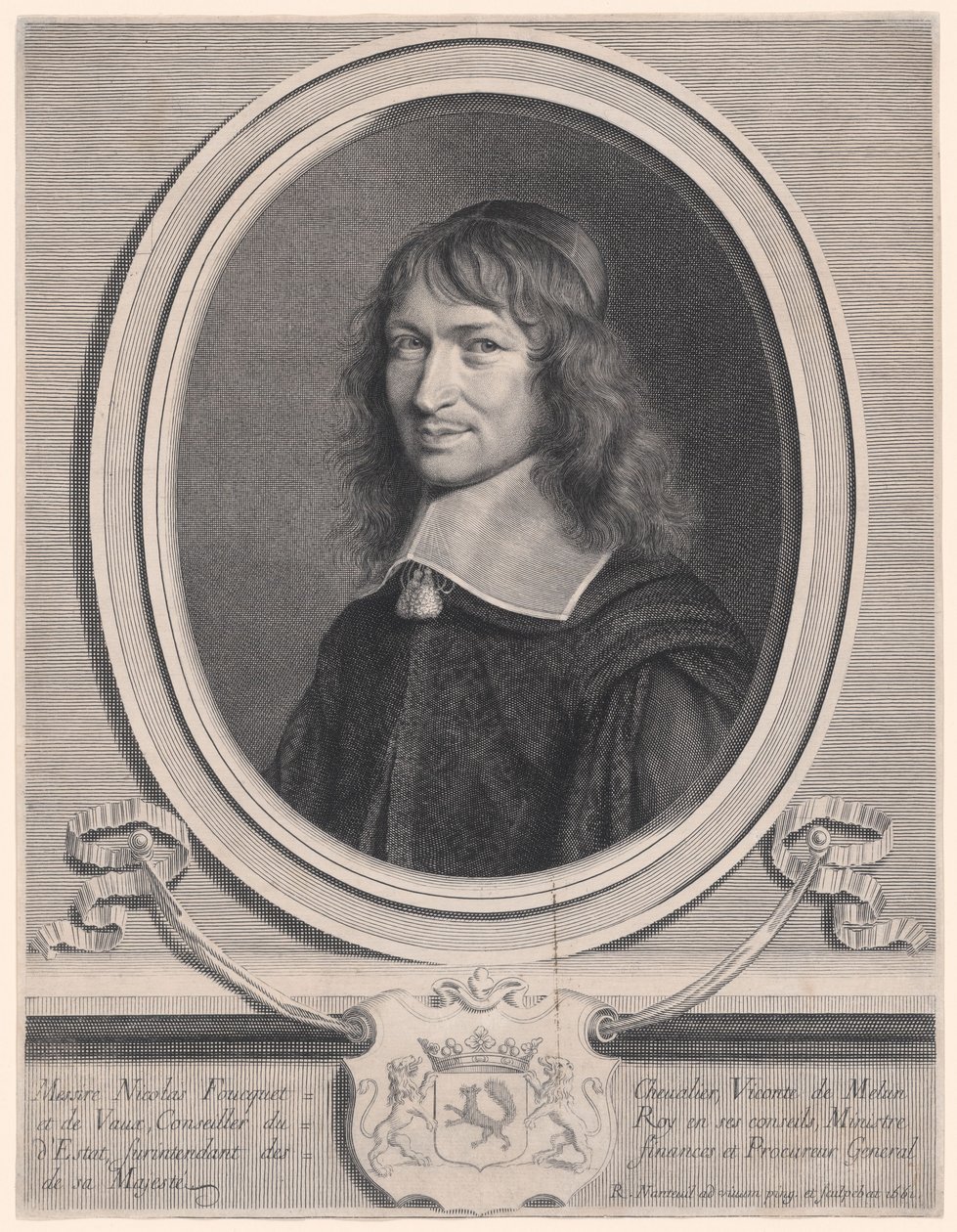 Nicholas Fouquet, valtiovarainministeri (1615–1680) tekijältä Robert Nanteuil