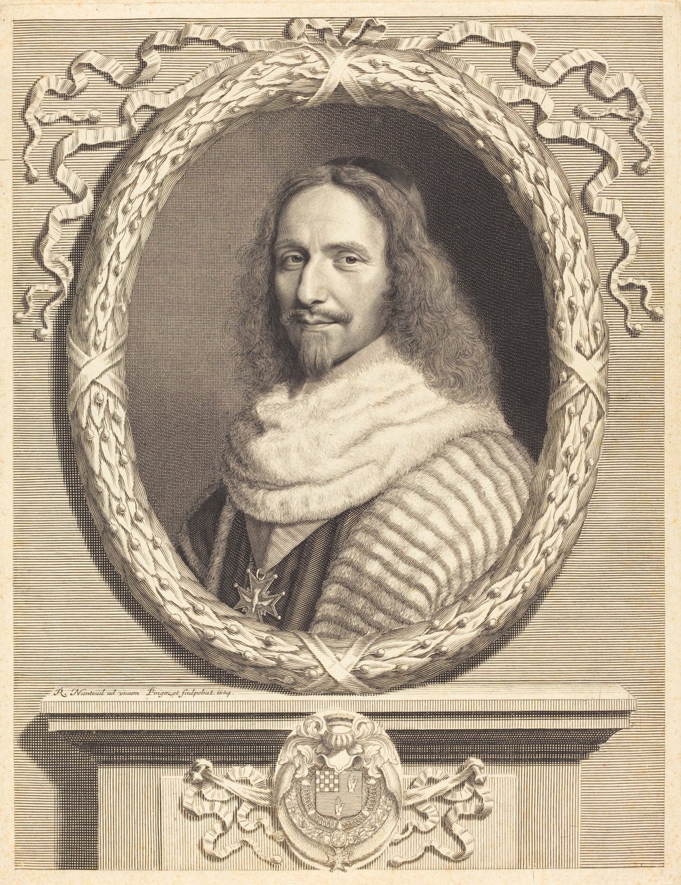 Nicholas Potier de Novion tekijältä Robert Nanteuil