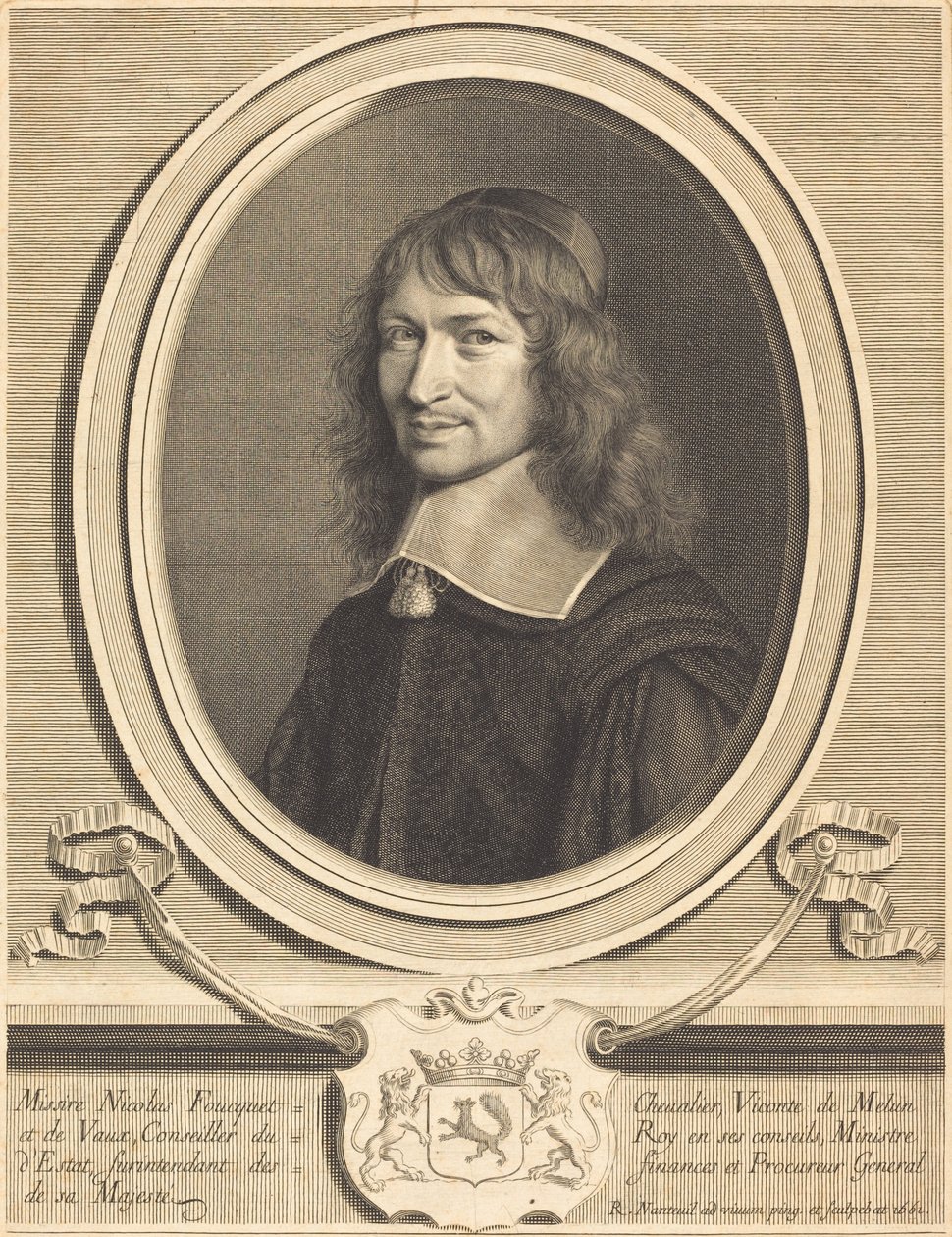 Nicolas Fouquet tekijältä Robert Nanteuil