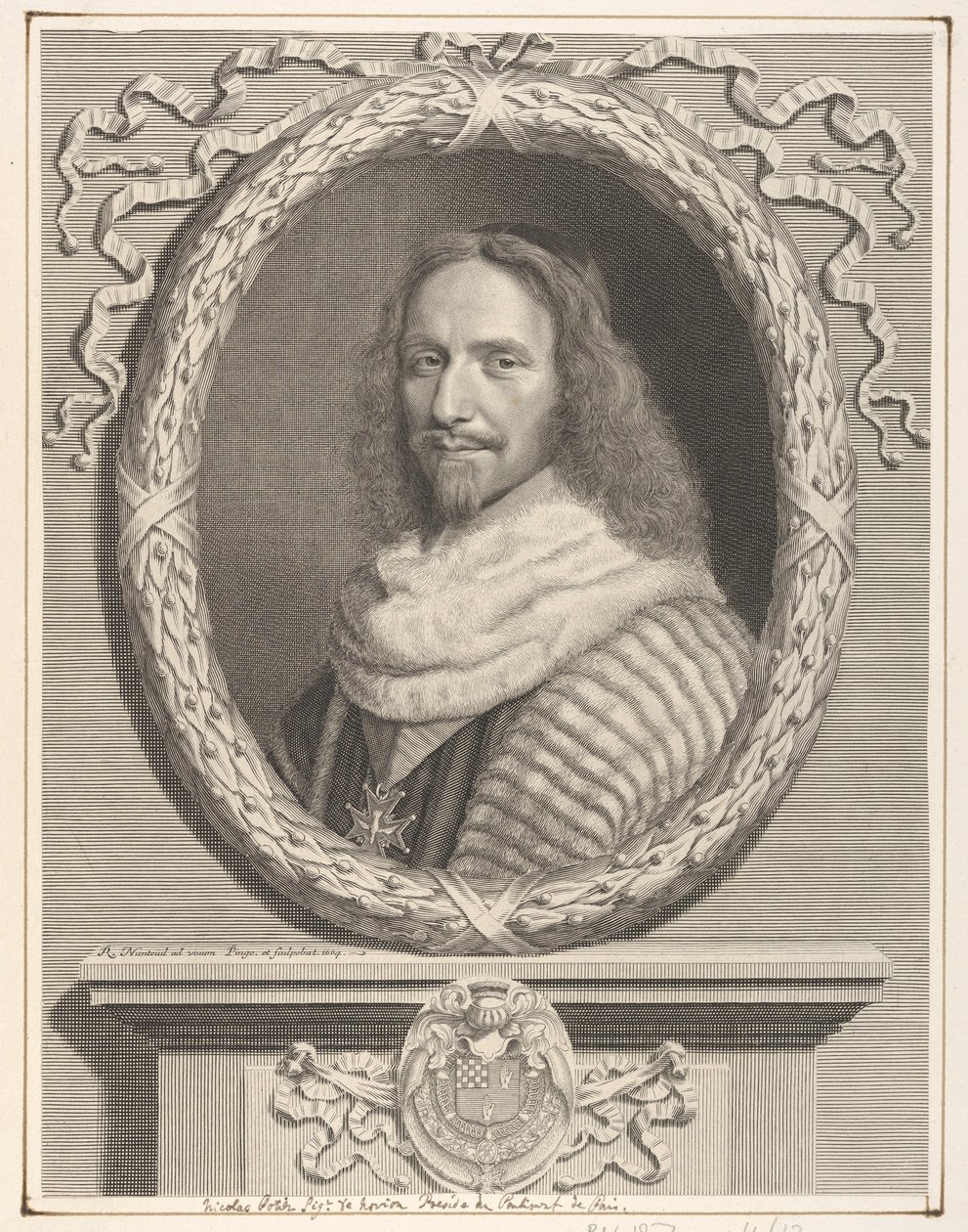 Nicolas Potier de Novion tekijältä Robert Nanteuil
