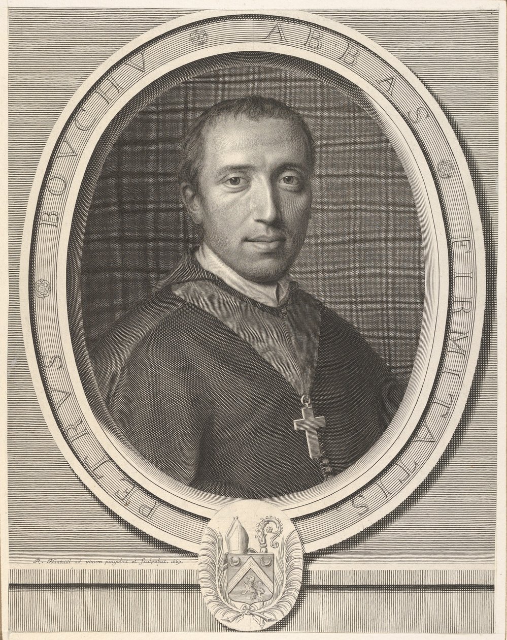 Pierre Bouchu, 1669. tekijältä Robert Nanteuil