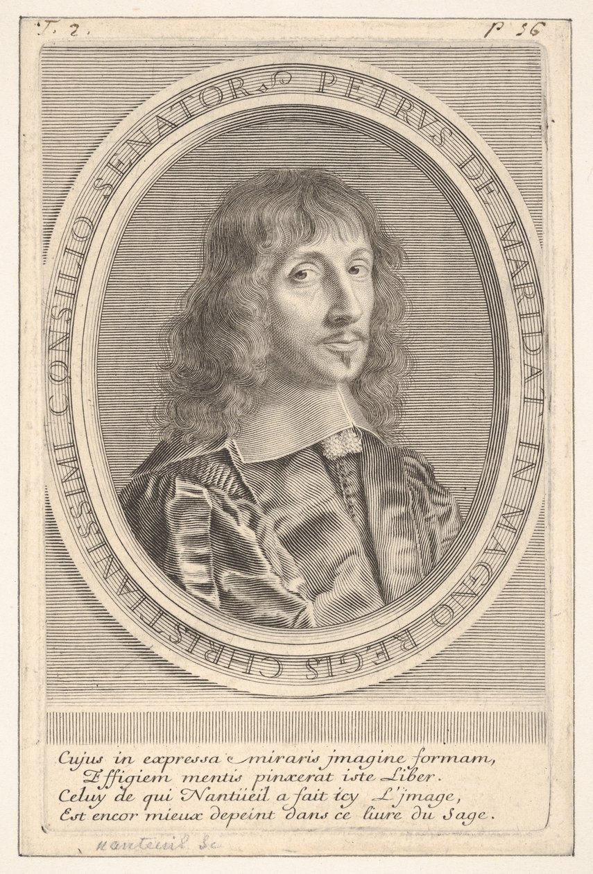 Pierre da Maridat, n. 1653. tekijältä Robert Nanteuil