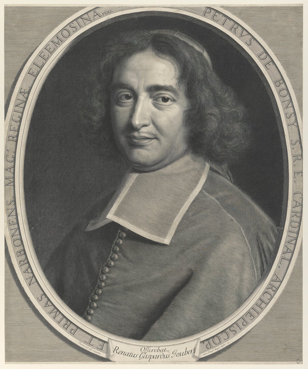 Pierre de Bonzi, kardinaali, Narbonnen arkkipiispa (kardinaali, Narbonnen arkkipiispa) tekijältä Robert Nanteuil